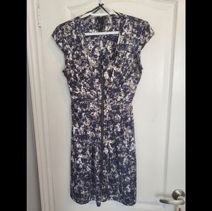 H&M Blue/Grey Zip Dress